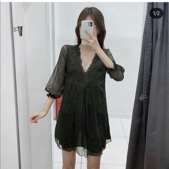 Zara dress bloggers favorite - Picture 2 of 9
